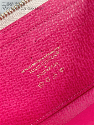 V x TM Clémence Wallet Multicolor Monogram Canvas White M13408