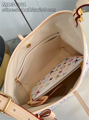 LV x TM CarryAll PM Multicolor Monogram Canvas M13661