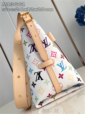 LV x TM CarryAll PM Multicolor Monogram Canvas M13661