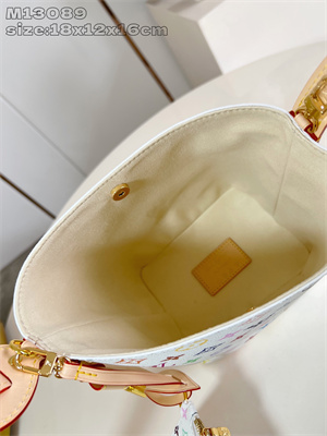 LV x TM All In BB Multicolor Monogram Canvas White M13089