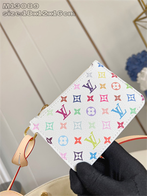 LV x TM All In BB Multicolor Monogram Canvas White M13089