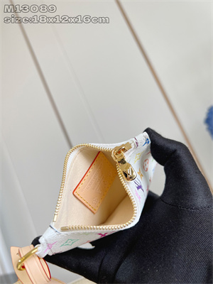 LV x TM All In BB Multicolor Monogram Canvas White M13089