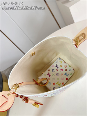 LV x TM All In BB Multicolor Monogram Canvas White M13089