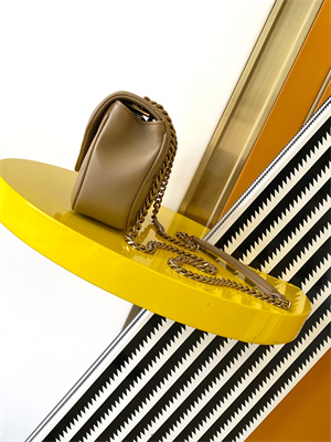 Y.S.L LOULOU Mini in MATELASSÉ lambskin Gold Tone Metal