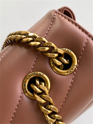 Y.S.L LOULOU Small in MATELASSÉ lambskin Gold Tone Metal