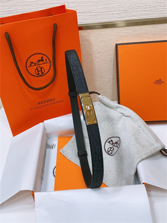 H**mes kelly jean belt 18mm epsom leather gold tone hardware black