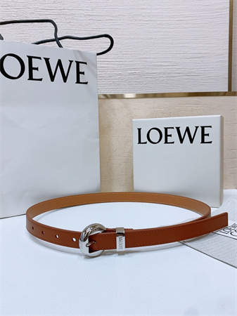 L0ew* belt in smooth calfskin 20mm gold/silver hardware colors options