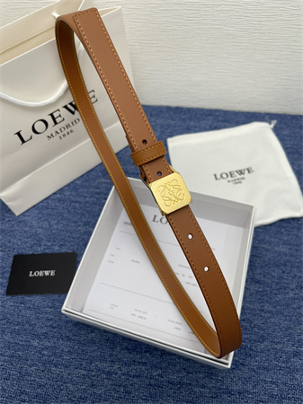 L0ew* belt in smooth/grained calfskin 20mm gold/silver hardware colors options