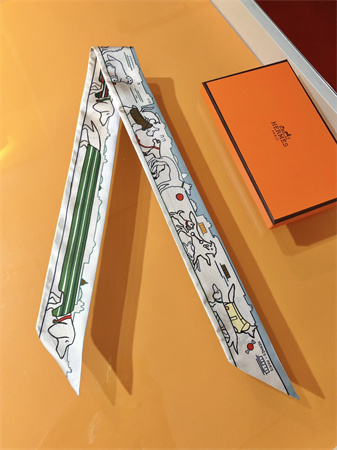 H**mes twilly 100% silk 37830