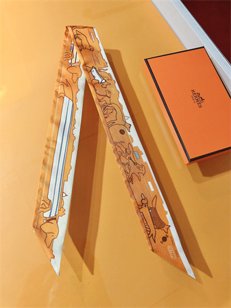 H**mes twilly 100% silk 37830