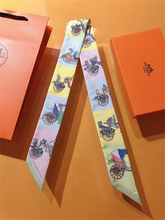 H**mes twilly 100% silk 37835