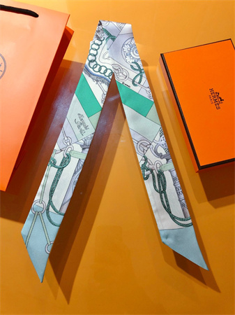 H**mes twilly 100% silk 37845