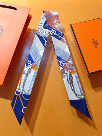 H**mes twilly 100% silk 37845