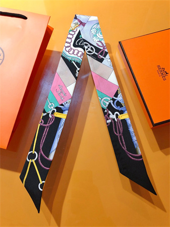 H**mes twilly 100% silk 37845