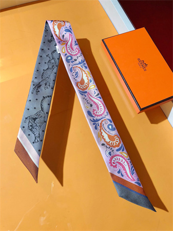 H**mes twilly 100% silk 37849