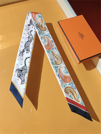 H**mes twilly 100% silk 37849