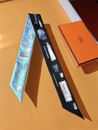 H**mes twilly 100% silk 37853