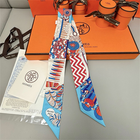 H**mes twilly 100% silk 37859