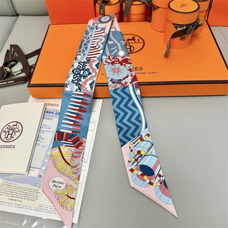 H**mes twilly 100% silk 37859