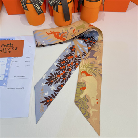 H**mes twilly 100% silk 37863