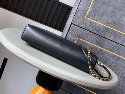 Ch*el 31 mini shopping bag suede&calfskin gold tone metal black as4133