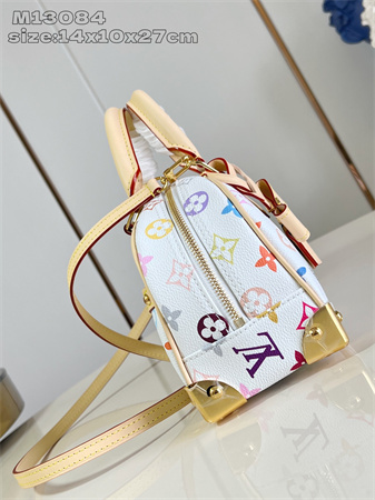 LV x TM Handbag East West Multicolor Monogram Canvas White M13084