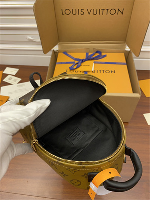 L.V Palm Spring Mini Backpack Reverse Monogram Coated Canvas M44872 TOP