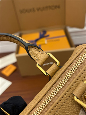 L.V Nano Speedy Monogram Empreinte Beige/Cream leather M81457 TOP