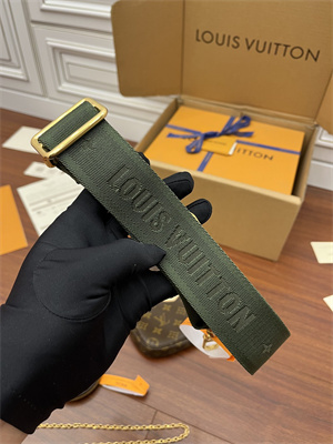 L.V Multi Pochette Accessories Monogram Coated Canvas Khaki M44813 TOP