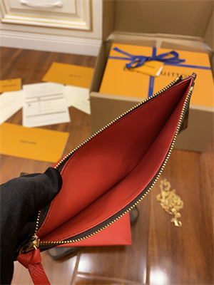 L.V Felicie Pochette Damier Ebene Canvas M63032 TOP