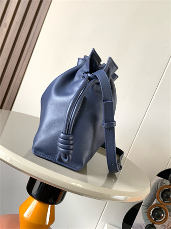 L0ew* medium flamenco clutch in nappa calfskin