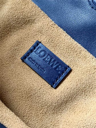 L0ew* medium flamenco clutch in nappa calfskin