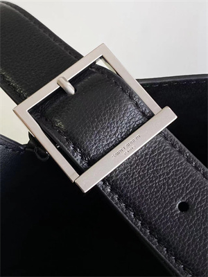 y.s.l le 5 a 7 S*pple large hobo bag in black leather