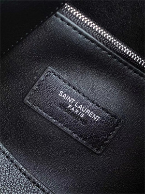 y.s.l le 5 a 7 S*pple large hobo bag in black leather