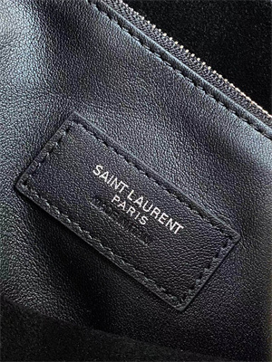 y.s.l le 5 a 7 S*pple small hobo bag in black leather