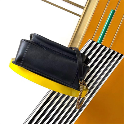 Y.S.L NIKI MEDIUM In Smooth Lambskin Black Color