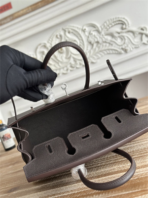 Bir.kin Sellier Bag Epsom Leather 25/30/35CM Gold Hardware In Cafe Color HS