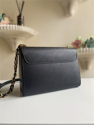 LV Twist MM Bag Epi grained cowhide leather Black M21117