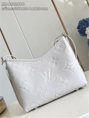 L.V Carryall PM Bag Monogram Empreinte Leather Brume M12917