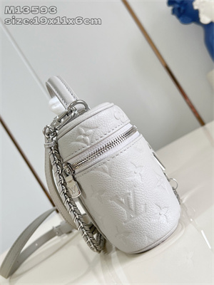 L.V Vanity Chain Pouch Monogram Empreinte Leather Brume M13593