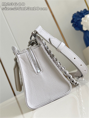 L.V OnTheGo East West Monogram Empreinte Leather Brume/Quartz M14213