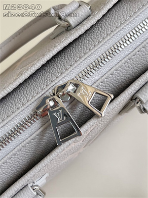 L.V OnTheGo East West Monogram Empreinte Leather Brume/Quartz M14213