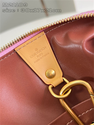 L.V Speedy P9 Bandoulière 30 Monogram Soft Calfskin Pink