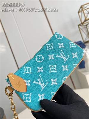 L.V Speedy P9 Bandoulière 30 Monogram Soft Calfskin lake Blue