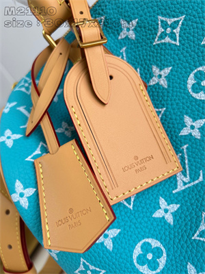 L.V Speedy P9 Bandoulière 30 Monogram Soft Calfskin lake Blue