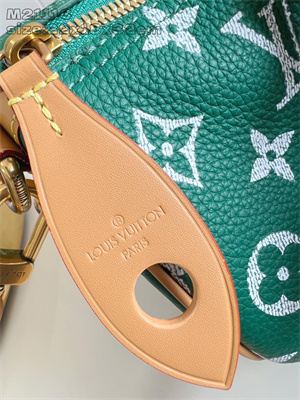 L.V Speedy P9 Bandoulière 30 Monogram Soft Calfskin Green