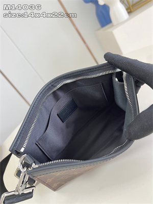 L.V Gaston Wearable Wallet Monogram coated canvas M14036