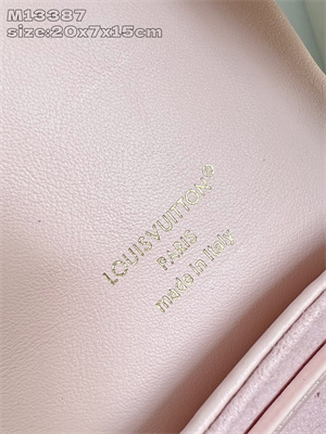 L.V Coussin Backpack Mini Lambskin Leather Jasmine Pink M13389