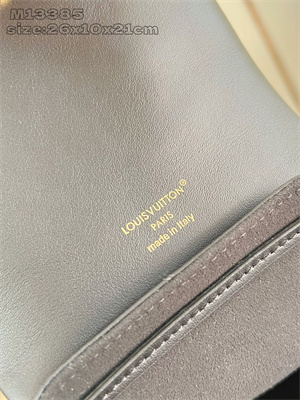 L.V Coussin Backpack PM Lambskin Leather Black M13357