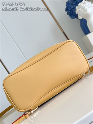 L.V Soho MM Backpack Coated canvas & Cowhide-leather M14653